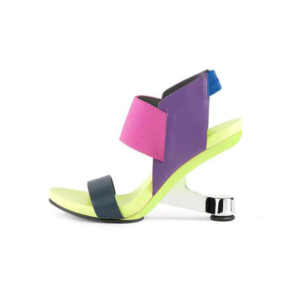European And American Personalized Color Matching Women's Sandals - Image 8
