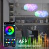 USB Cloud Light APP Control Music Synchronization 3D RGBIC Ambient Light Lightning Simulation Clouds Bedroom Room Light - Image 4