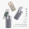 3 In 1 Multi-Function IPhone And AirPods Wireless Charger Portable Bluetooth Speaker With Touch Lamp For Home And Office - Image 9