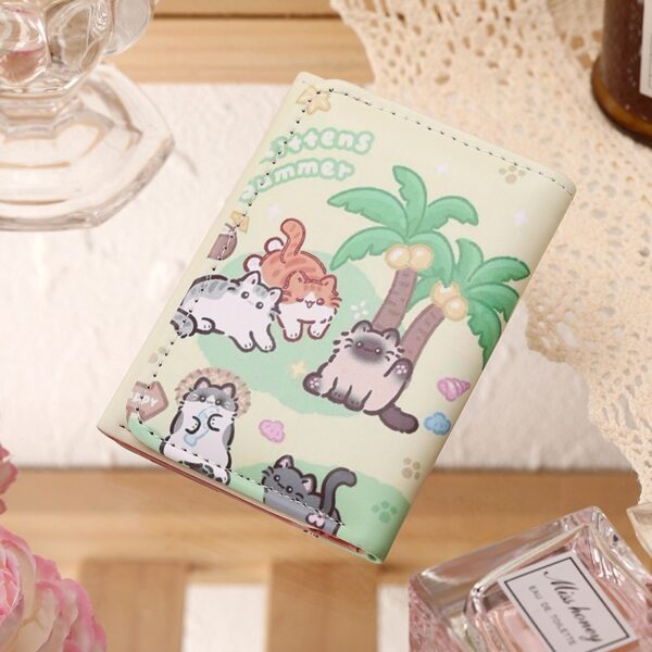 Cartoon Wallet Cute Original Design Multiple Card Slots Female - Image 5