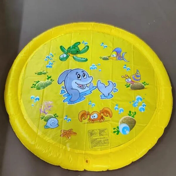 Non-Slip Splash Pad For Kids And Pet Dog Pool Summer Outdoor Water Toys Fun Backyard Fountain Play Mat - Image 2